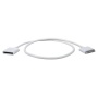 QVS 1-Meter 30-Pin Male to Female Dock Extension Cable for iPod, iPhone & iPad/2/3