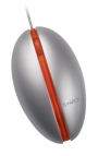 Microsoft Optical Mouse by Starck Orange - Mouse - optical - 2 button(s) - wired - USB - orange