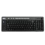 DSI 2.4GHz Wireless Keyboard with Optical trackball, Black, RK-768