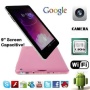 Afunta 9.2'' Google Android 4.0 Tablet Dual Camera Capacitive Touch Screen G-sensor A13 Tablet (8G Dual Camera, pink)