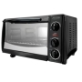 Euro-Pro 6 Slice Toaster Oven Black w/ 12 Pizza Bump