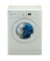 Beko WML 66165 Waschmaschine FL / AAA / 1.14 kWh / 1600 UpM / 6 kg / 49 L / SpülStop, Wasserschutzsystem, Unwuchtkontrolle, Mengenautomatik, Restzeit