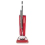 Electrolux Sanitaire - Quick Kleen Commercial Vacuum w/Vibra-Groomer II, 17.5 lbs, Red