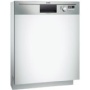 AEG F55008IM0P Fully built-in 12places A+ Stainless steel, White