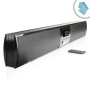 High-Fidelity Ultraslim Bluetooth Wireless TV Home Theater Sound Bar Speaker System with 3D Surround Sound Mode and Wall Mounting Brackets