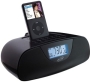 Ilive IC308B Dual Alarm Protection Clock Radio With Dock For Ipod