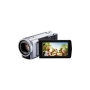 JVC GZ-E10SEU Full-HD Camcorder (6,9 cm (2,7 Zoll) Display, 40-fach opt. Zoom, HDMI, F1.8, USB 2.0) silber