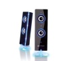 Keyteck SP-2805 Speakers USB 2.0 Effetto Luce Blu