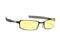 Gunnar Optiks PPK-00101 PPK Full Rim Advanced Video Gaming Glasses with Headset Compatibility and Amber Lens Tint, Gloss Onyx Frame Finish