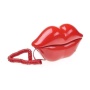 Novelty Red Lips Kiss Retro Sexy Corded Kitsch Telephone Home Phone