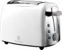 Russell Hobbs 2 slice Compact White Toaster 14919