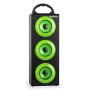 oneConcept Beachboy XXL Bluetooth Outdoor Speaker (MP3 Playback via USB SD, AUX Input and FM Radio) - Green