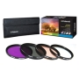 Polaroid Kit 4 filtres HD multicouche avec housse 58 mm (Import Royaume Uni) (Import Royaume Uni)