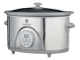Russell Hobbs 14625 Digital Slow Cooker with Brushed stainless steel & grey trim and 6 litre full capacity