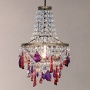 John Lewis Christina Easy-to-Fit Small Crystal Ceiling Light