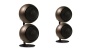 Orb Audio Mod2X QuickPack - Satellite Speakers and Desk Stand, Hand Polished Steel