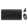 A4 GK-520D Mini Wireless Keyboard and Mouse, USB RF Receiver