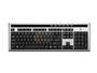 Logitech UltraX Silver/Black USB Standard Media Keyboard - OEM