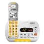 Uniden D3097 DECT 6.0 1 Handset Cordless Phone w/ Caller ID Answering System in White + DCX309 DECT 6.0 1 Handset Cordless Handset in White + Vivitar