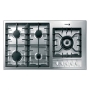 Fagor 3FIA-95GLSTX Stainless Steel 36&quot; Gas Cooktop with 5 Sealed Burners and Au