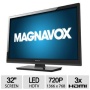 Magnavox 32" Class 720p LED LCD HDTV/DVD Combo - 1366 x 768, 60Hz, 2x HDMI Ports, 16:9 - 32ME304V/F7  32ME304V/F7