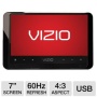 Vizio VMB070 7" Class Edge Lit Razor Portable LED TV - 800 X 400, 60Hz, 25 ms, USB, Energy  Star (Refurbished)  RB-VMB070-B | 