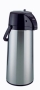 Zojirushi AASB-22SB Premier Air Pot 74-Ounce Beverage Dispenser, Brushed Stainless