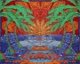 Sunshine Joy 3D Epic Surf Wave Tapestry Huge Beach Sheet Hanging Wall Art - Amazing 3-D Effects