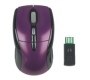 Engage Wireless Optical Mouse, Purple