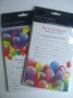 Party Invitations (Balloons/Birthday) {SE2012/109} 20 Sheets with Envelopes