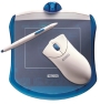 Wacom Graphire - Mouse, digitizer - 4 x 5 in - optical - wired - USB - blueberry - retail