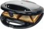 Clatronic 261640 ST/WA 3170 Tostiera 3 in 1 (tostiera, macchina per cialde, grill) colore: Nero