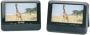 ELBE PDVD-3370-DUAL Lecteur DVD portable avec 2 écrans 7" Noir