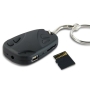 SPY CAMERA CAR KEYRING HIDDEN VIDEO RECORDER CAMERA with Micro SD TF Card Slot