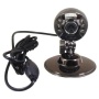 12 Pixel 6 LED Night Vision USB Webcam web camera for PC Laptop,support 1280x1024,Yahoo,MSN,Skype