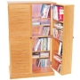 VICTORIA - CD / DVD / Blu-ray Multimedia Storage Cabinet - BEECH