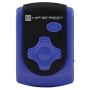 4GB MP3 Mini Clip Player (HS-601-4GBBL) - Blue