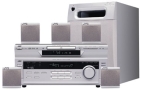 JVC DSTP570 DVD Home Theater System (Silver)