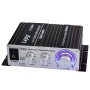 LP-2024A+ Hi-Fi Mini Stereo Amplifier Car Amplifier with Power Supply(A-Black)