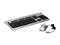 SPEC Research SMART-2S Silver/Black 104 Normal Keys 15 Function Keys PS/2 Wired Standard Multimedia Keyboard With Optical Mouse