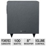 BIC America V-80 8" 100-Watt Powered Subwoofer  V-80