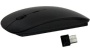 LUPO 2.4 GHz Wireless Plug Play & ultra-sottile Laser Mouse ottico con ricevitore USB Mini - nero