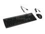 Pixxo KB-9AA1 Black 104 Normal Keys 3 Function Keys USB Wired Standard Keyboard + Optical Mouse Combo