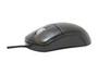 DCT Factory M-2500B Black 3 Buttons 1 x Wheel PS/2 Wired Optical Mouse - Retail