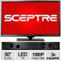 Sceptre 50" 1080P LED TV & FREE SB301523 Sound Bar ($149 value)  E505BV-FMQR Bundle