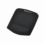 Fellowes PlushTouch Mouse Pad/Wrist Rest with FoamFusion Technology, Black (9252001)