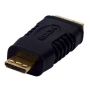 HDMI Mini (male) to HDMI (female) Monitor Cable Display Adapter, Gold Plated