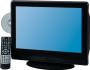 LUXUS MOBILER 3 IN 1 LCD TV MIT INTEGRIERTEM DVD PLAYER + DVB-T TUNER, 15,6" / 39 CM LCD FERNSEHER IN SCHWARZ MIT 12 VOLT UMWANDLER, HDMI, IDEAL FÜR