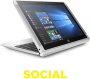 HP x2 10-p050na 10.1" Touchscreen 2 in 1 - Silver