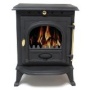 5.5kW CAST IRON WOODBURNING MULTIFUEL STOVE V14 - genuine CE certificate issued in the UK.